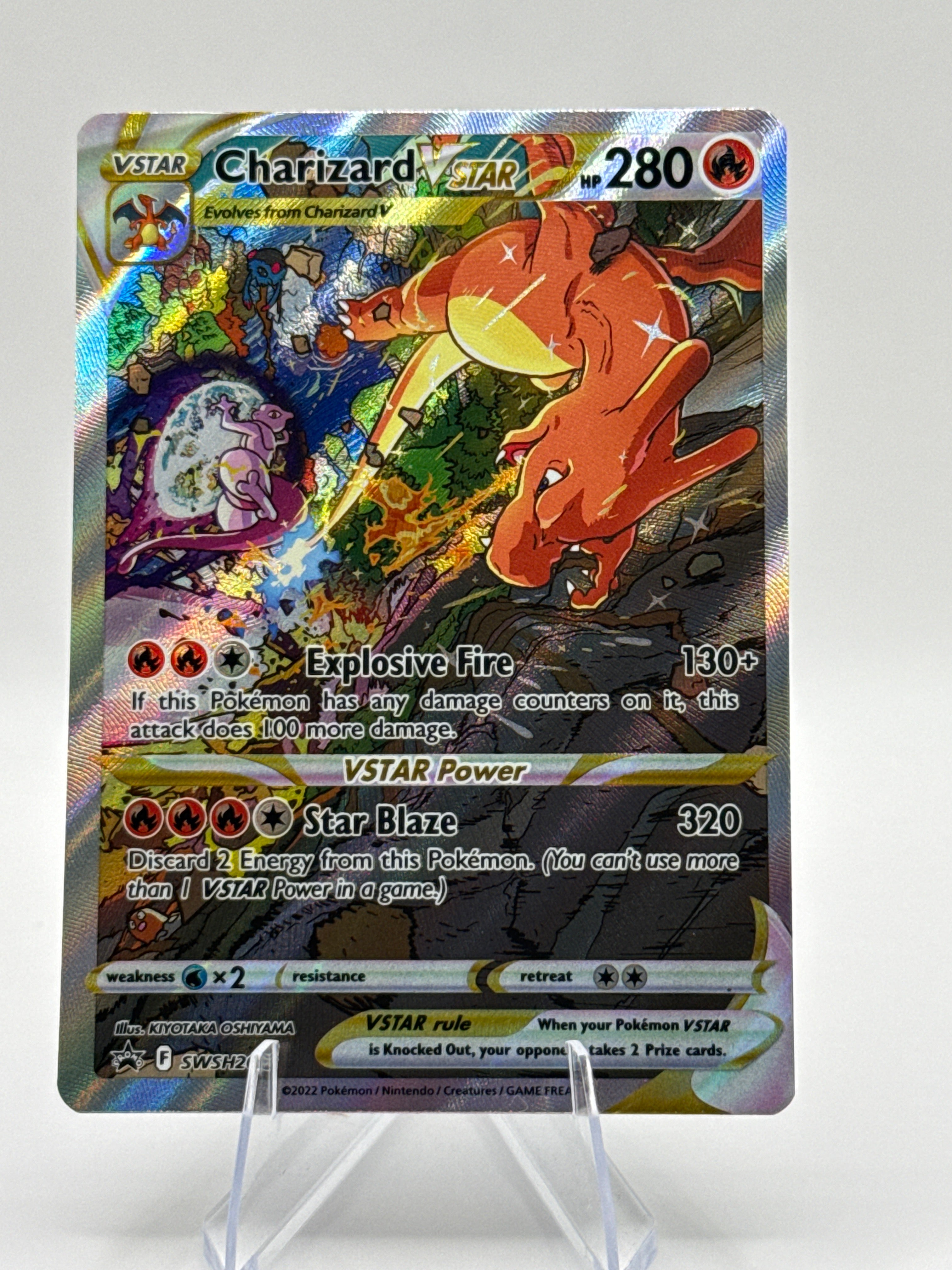 Charizard VSTAR SWSH262 – Alternate Art Black Star Promo – Near Mint