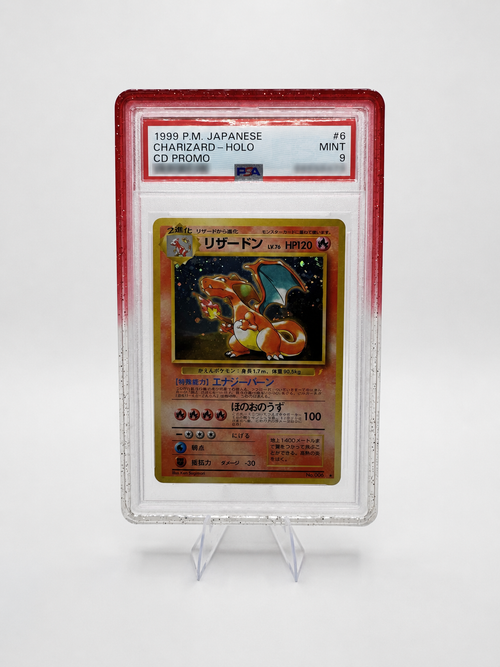 1999 Pokémon Japanese CD Promo Charizard Holo #6 – PSA 9 Mint