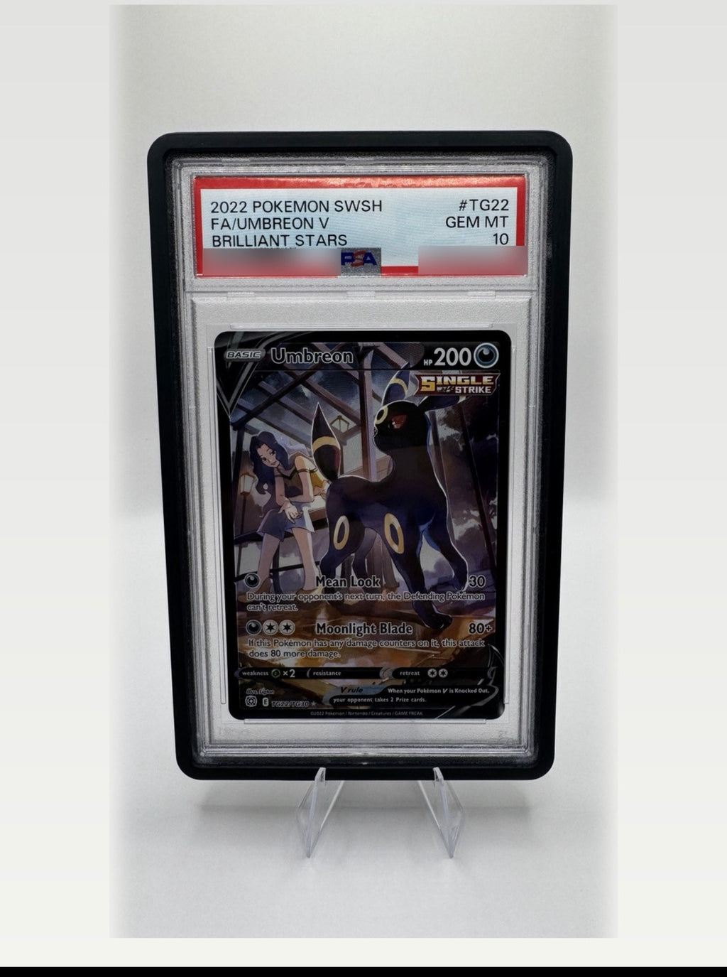 Umbreon V TG22/TG30 – Brilliant Stars Trainer Gallery – PSA 10